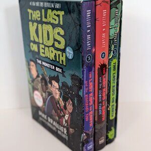 Last Kids on Earth The Monster Box Books 1-3 by Max Brallier 2018 Hardcover